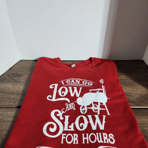 Smoking tee shirt grilling tee low and slow - Picture 3 of 3